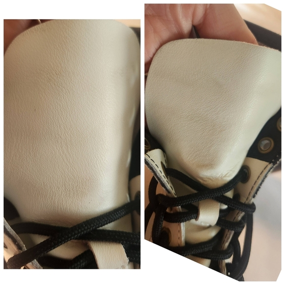 Doc Martens White Leather Zavala 1460 Boots - Picture 16 of 16